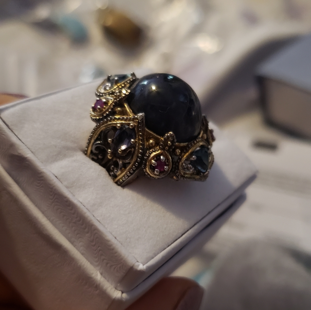Michael VALITUTTI 925 Silver Multi-Color Gem Stone
